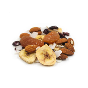 MIX ECLIPSE Damasco Turco, Cranberry, Platano chip, maravilla, coco laminado, sesamo