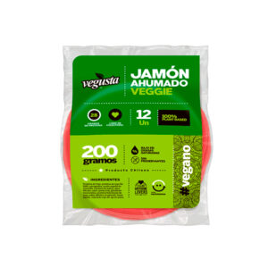 Jamon Ahumado Veggie 12Unidades Marca Vegusta
