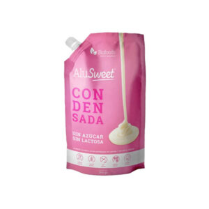Condensada Sin Azucar Sin Lactosa 390gr  Alusweet