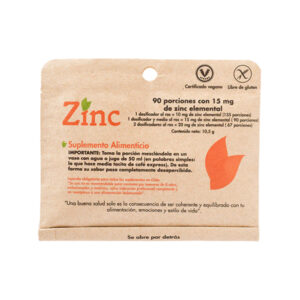 Zinc 90 porciones Marca Dulzura Natural