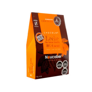 Chocolate 39% cacao de leche Sin azucar Anadida Neucober 1Kg