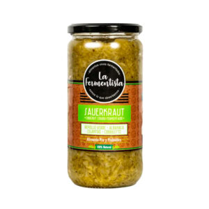 Sauerkraut Verdes Vivos 680gr La Fermentista