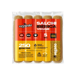 Salchicha Iberica 250gr Veggie Marca Vegusta