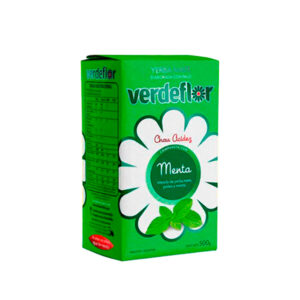 Yerba Mate Menta 500gr Marca Verdeflor