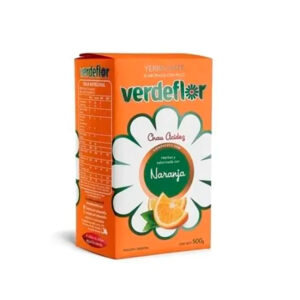 Yerba Mate Naranja 500gr Marca Verdeflor