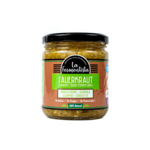 Sauerkraut Verdes Vivos 400 mL La Fermentista