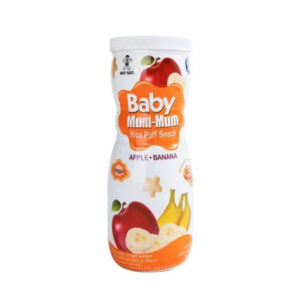 Puff de Arroz Sabor Manzana y Platano 50 gr Baby Mum mum