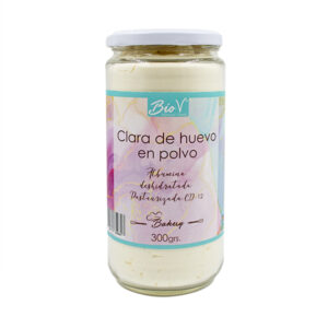 Albumina de Huevo 300gr Marca Bio V